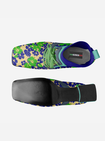 BYMANYC ® NYC Times Square Pulse: Botines Veganos de Lujo Intenso para Mujer