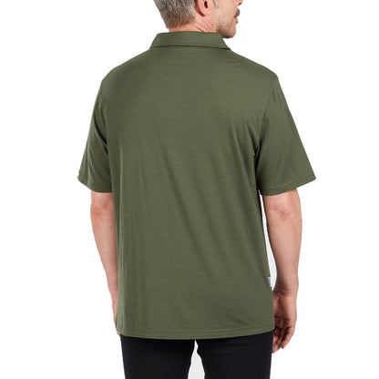 Polo de lana micrométrico para hombre - Woolverino