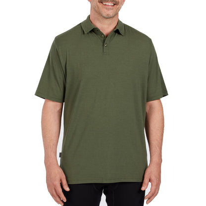 Polo de lana micrométrico para hombre - Woolverino