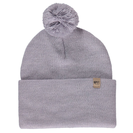 Midweight - Everyday Knit Cuff Pom Beanie 100% Merino Wool - My Men's Shop