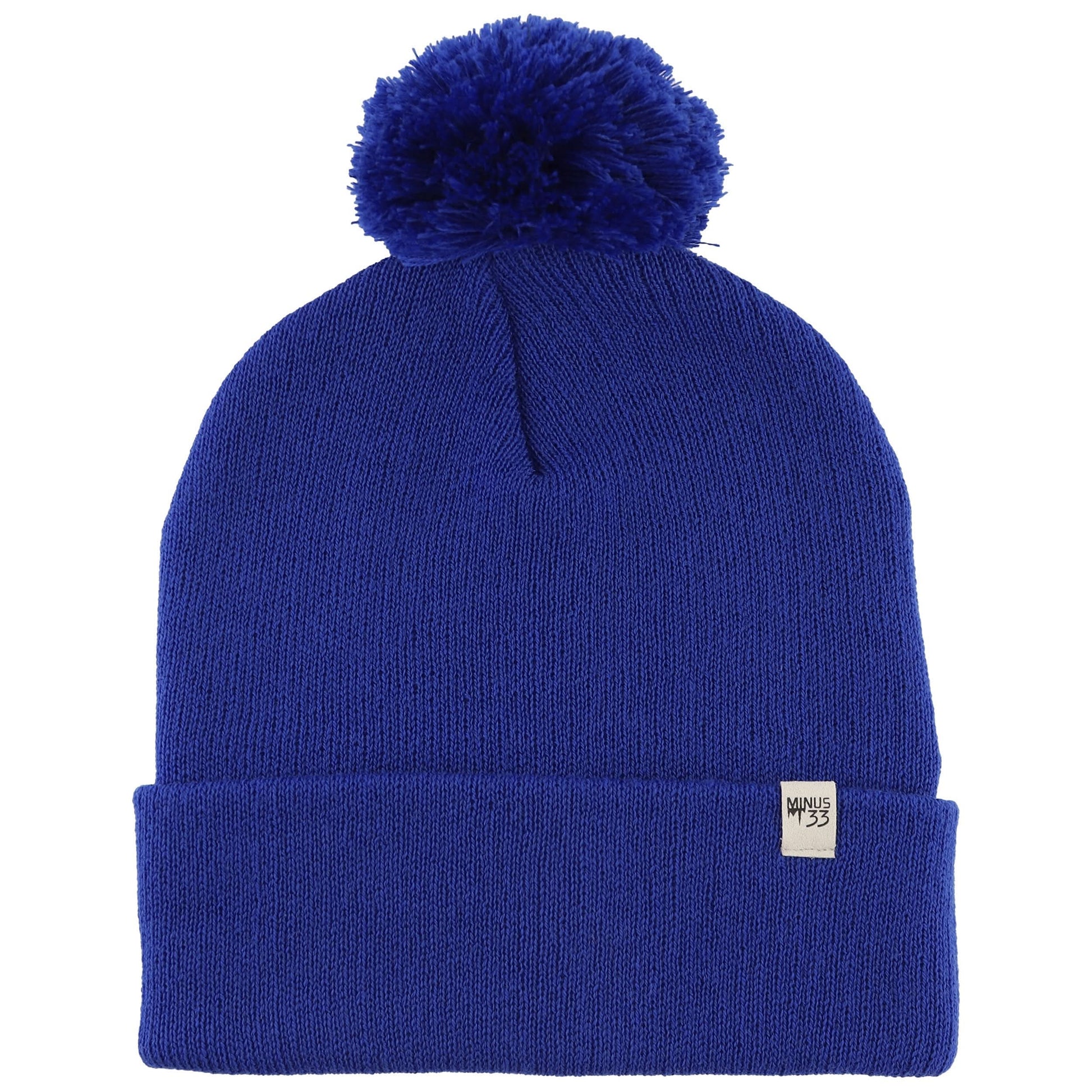 Midweight - Everyday Knit Cuff Pom Beanie 100% Merino Wool - My Men's Shop