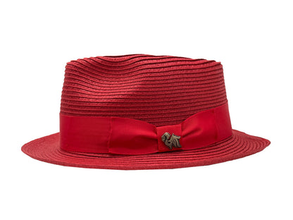 Sombrero Alessandro de trenza de papel