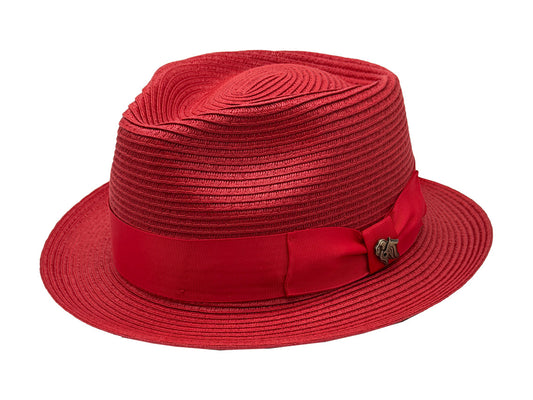Sombrero Alessandro de trenza de papel