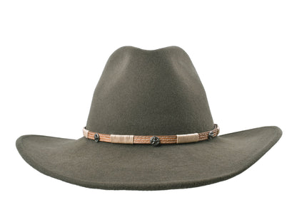 Outdoor Merino Wool Felt Hat Long Trail