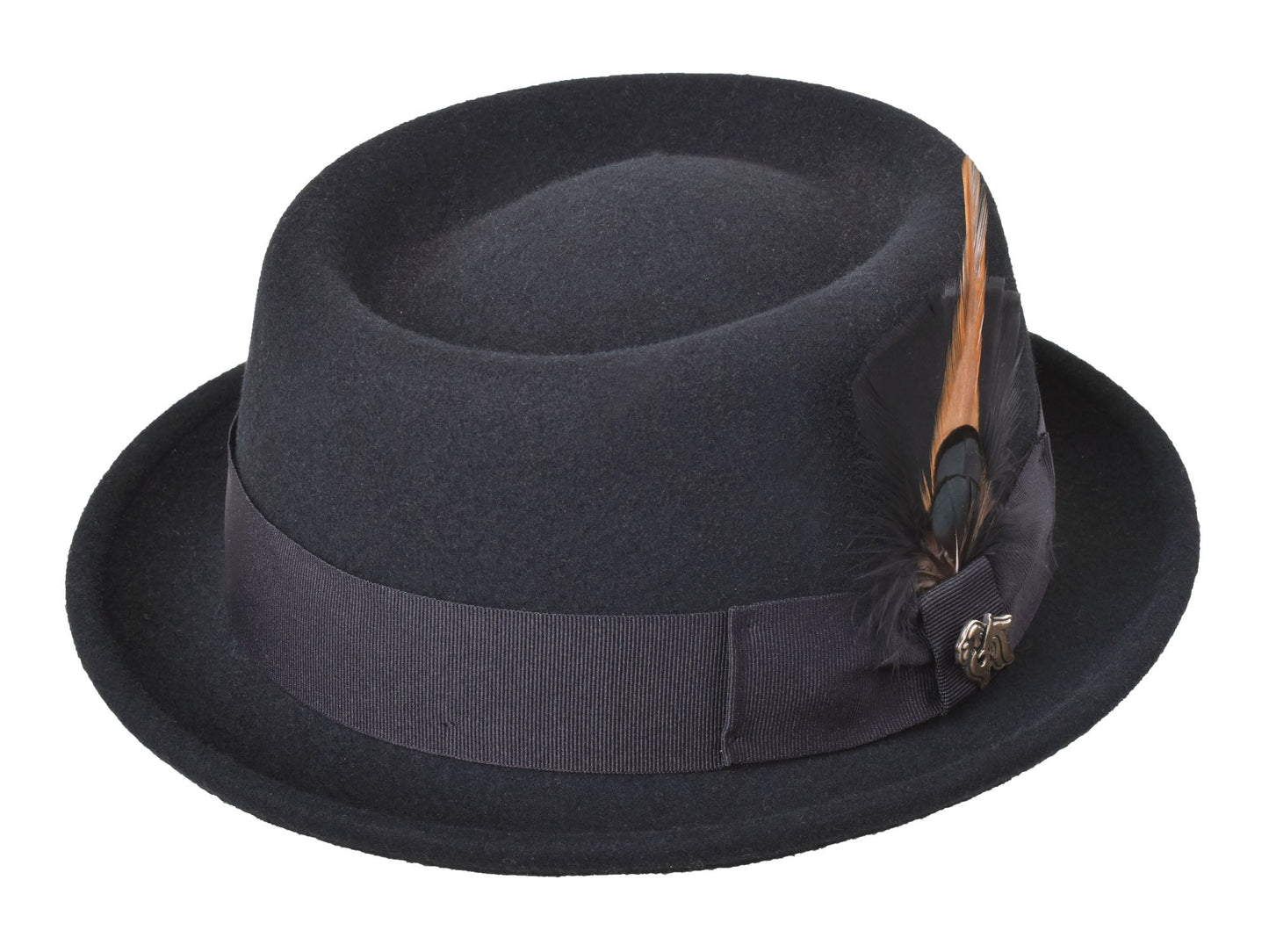 Wool Felt Hat Pork Pie Stingy