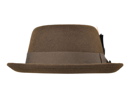 Wool Felt Hat Pork Pie Stingy