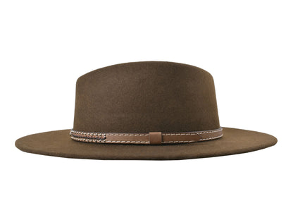 Sombrero de Fieltro de Lana Merino para Jinete