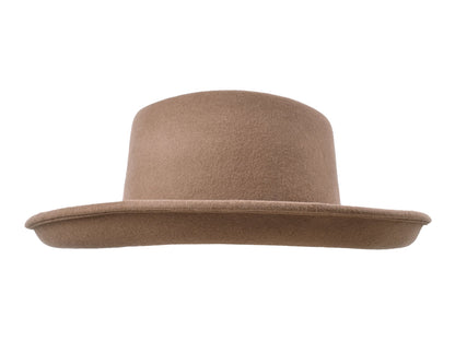 Outdoor Merino wool felt hat Rust