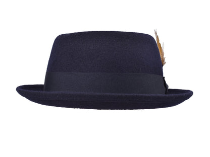 Wool Felt Hat Pork Pie Stingy