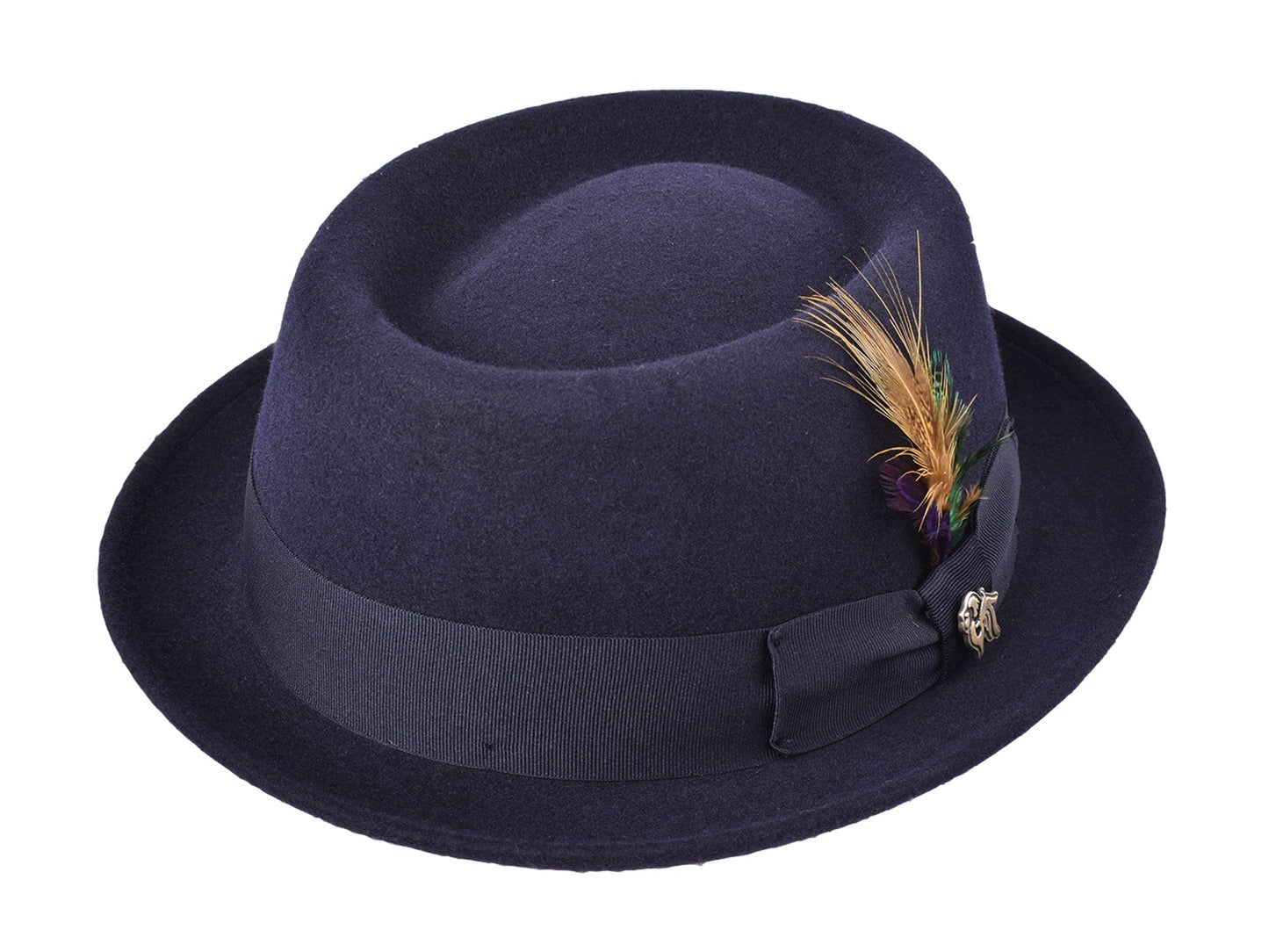 Wool Felt Hat Pork Pie Stingy