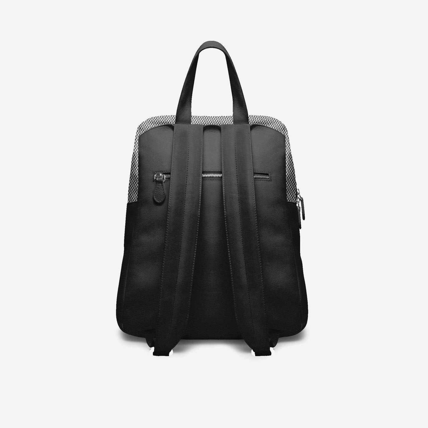 Mochila Vegana Negra y Amarilla BYMANYC ® New York – Hecho en Italia