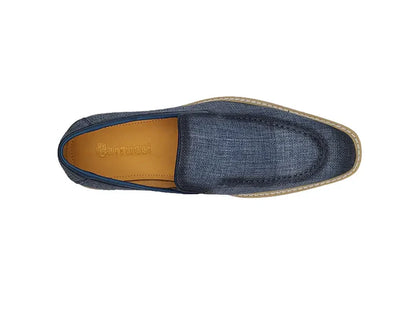 Burnished Linen Loafer - My Men's Shop