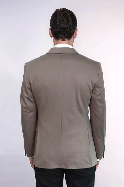 Beige Men's Jacket - Wessi