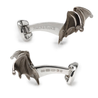 Sterling Silver ‘Creepy’ Bat Cufflinks - My Men's Shop