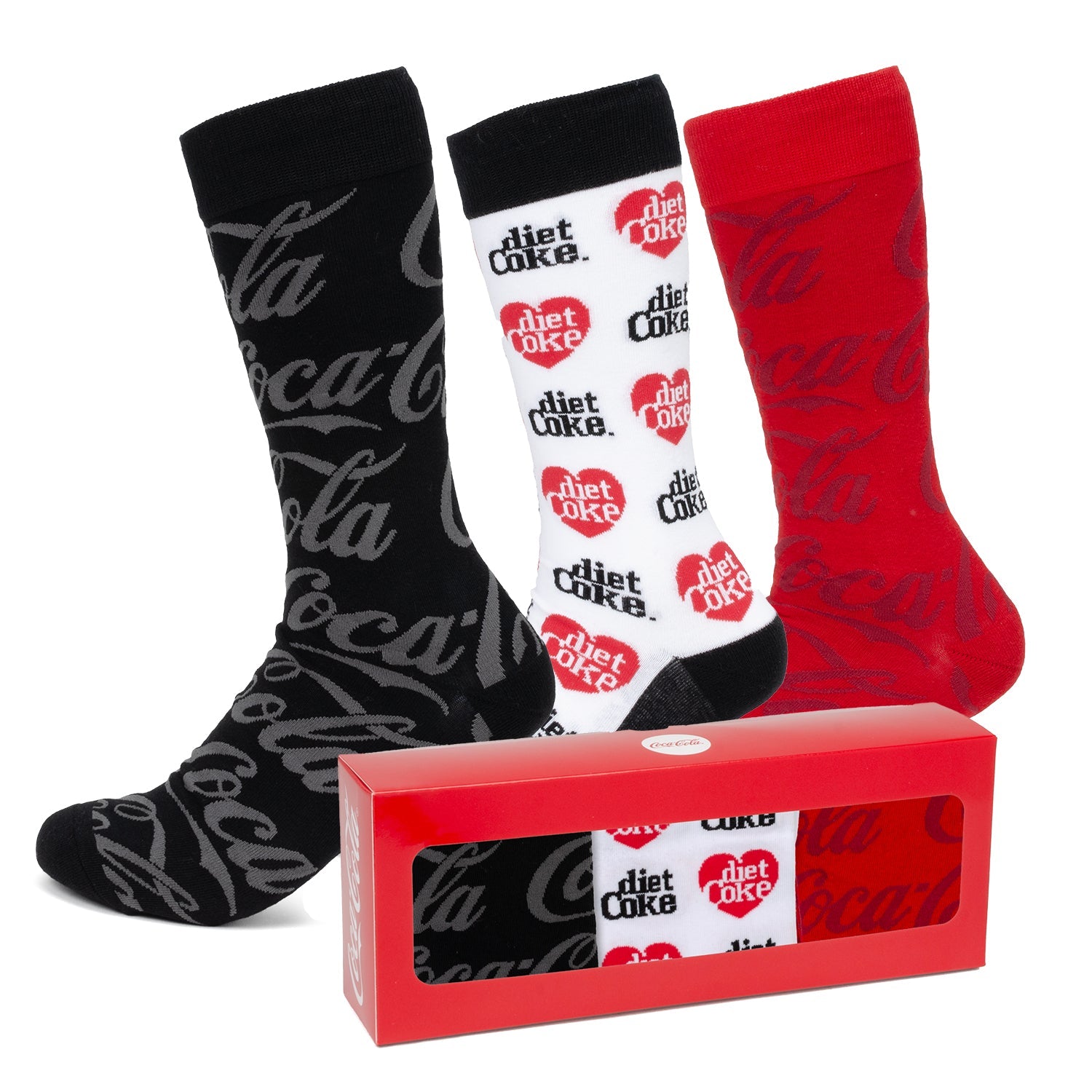 Coca-Cola 3 Pack Sock Set - My Men's Shop