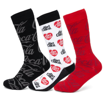Coca-Cola 3 Pack Sock Set - My Men's Shop