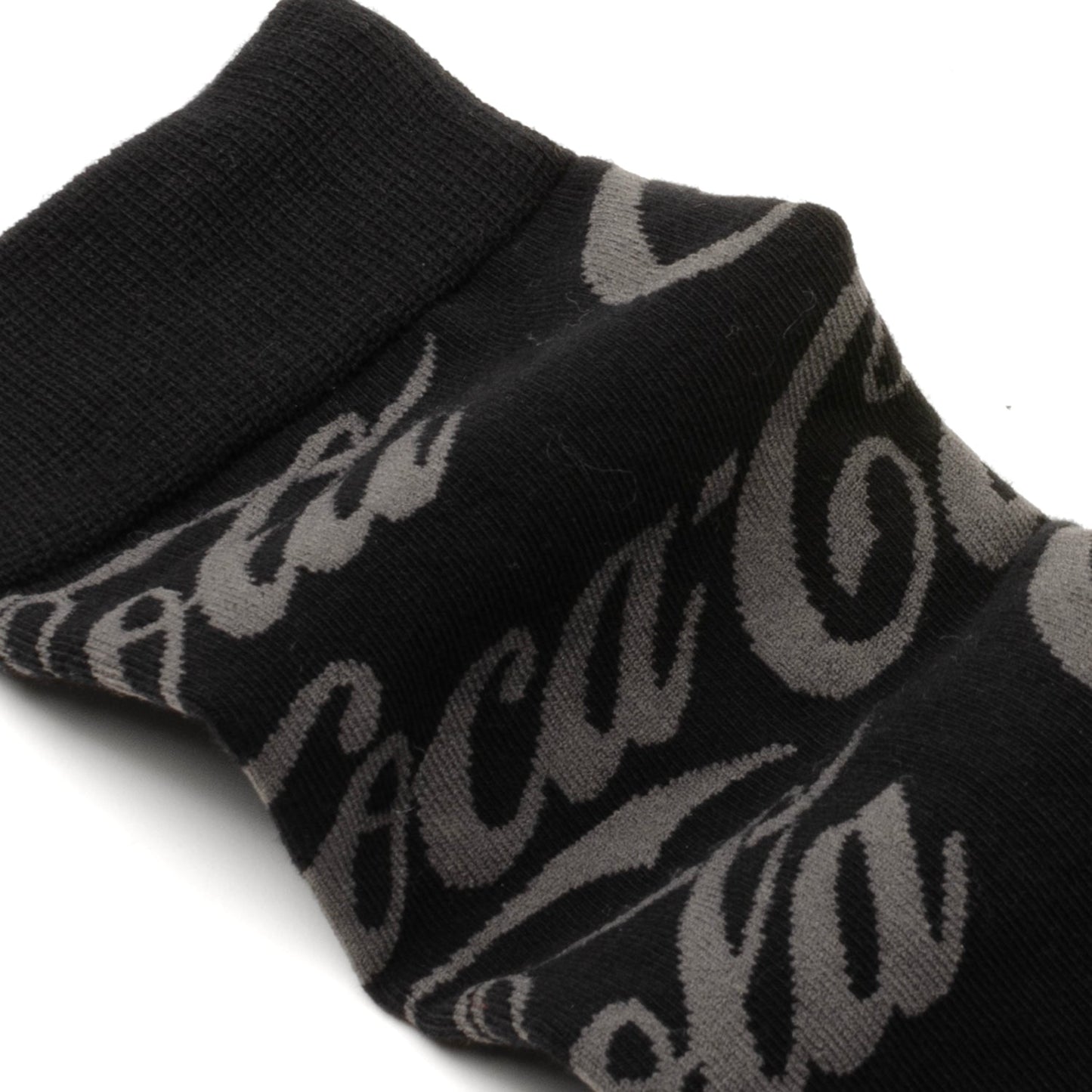 Calcetines de vestir con logo negro de Coca-Cola