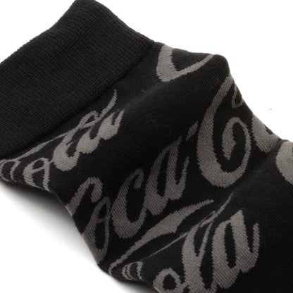 Calcetines de vestir con logo negro de Coca-Cola