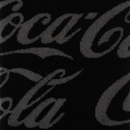Calcetines de vestir con logo negro de Coca-Cola