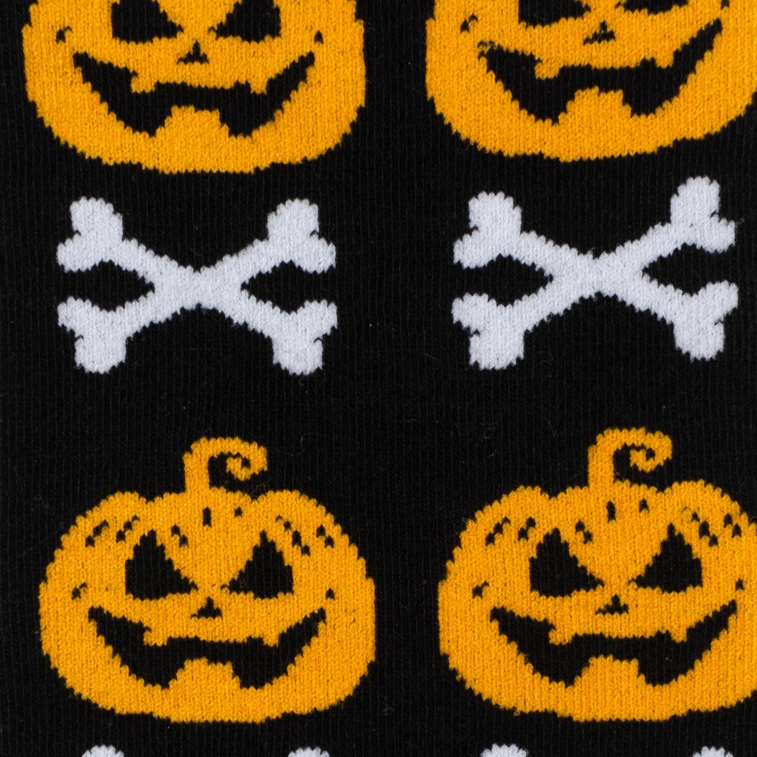 Bad To The Bone Pumpkin Black Men's Socks - My Men's Shop