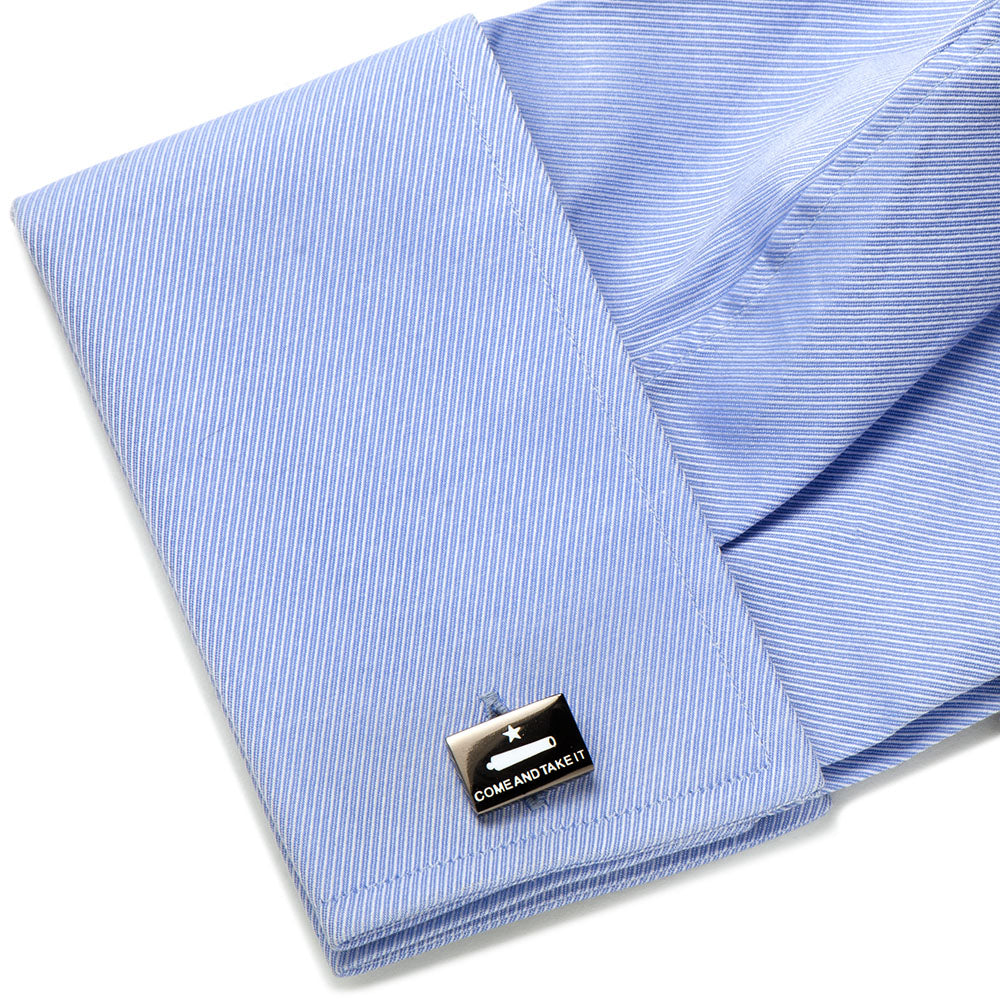 Come and Take It Texas Cufflinks - My Men's Shop