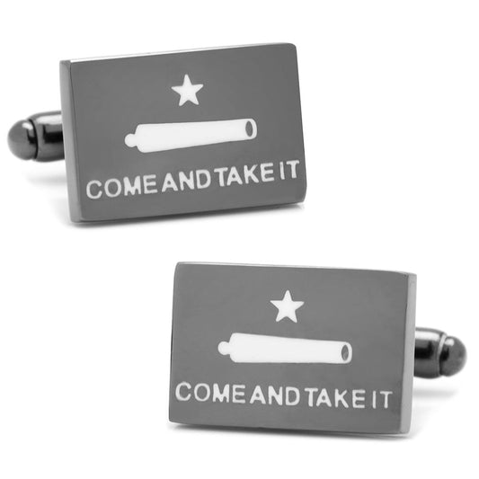 Come and Take It Texas Cufflinks - My Men's Shop
