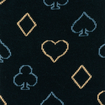 Card Suits Casino Blue Men's Socks - My Men's Shop