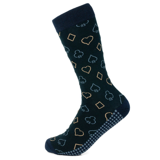 Card Suits Casino Blue Men's Socks - My Men's Shop