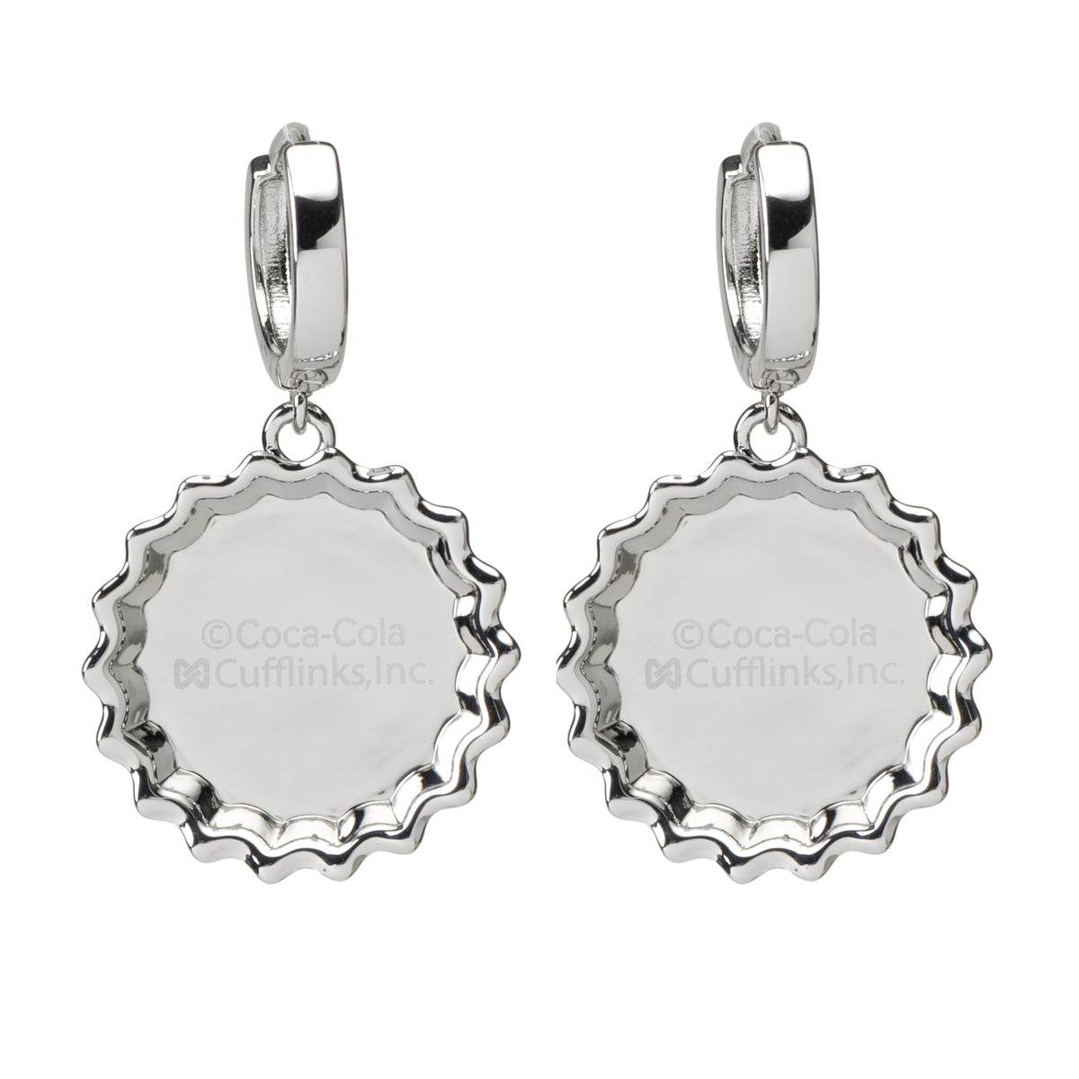 Pendientes de tapón de botella de Diet Coke