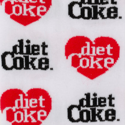 Calcetines blancos de Diet Coke