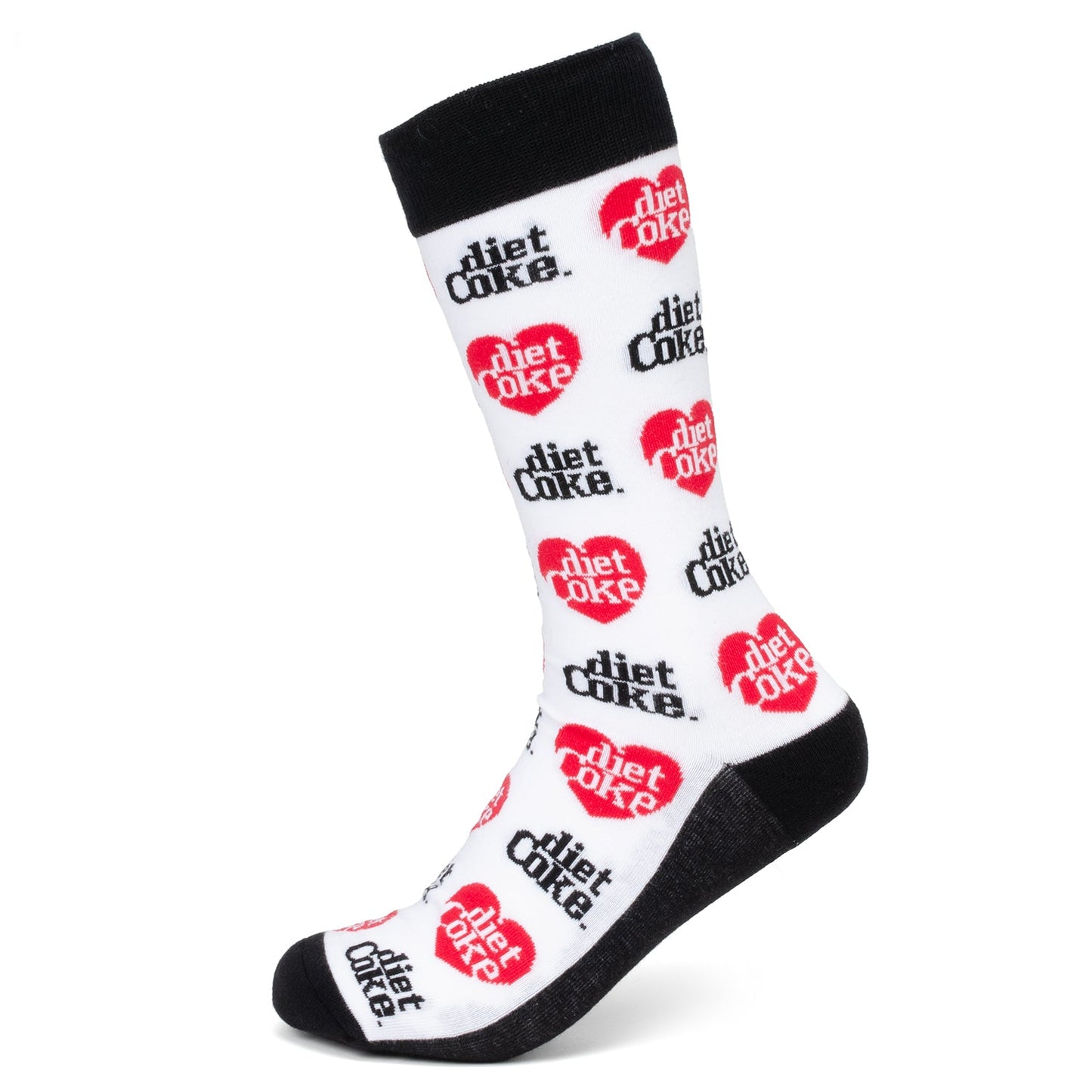 Calcetines blancos de Diet Coke