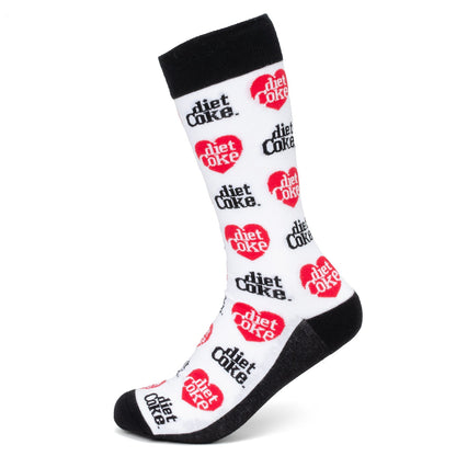 Calcetines blancos de Diet Coke