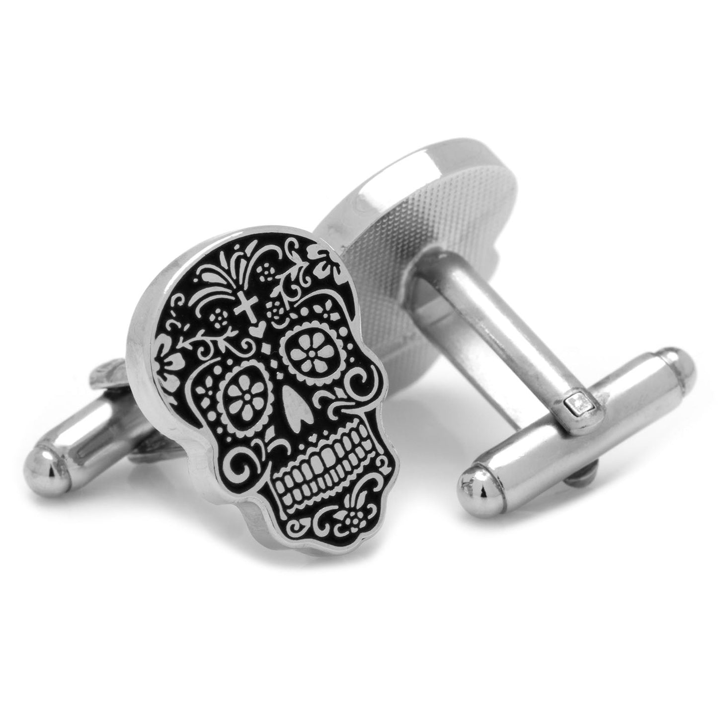 Silver Day of the Dead Cufflinks - My Men's Shop
