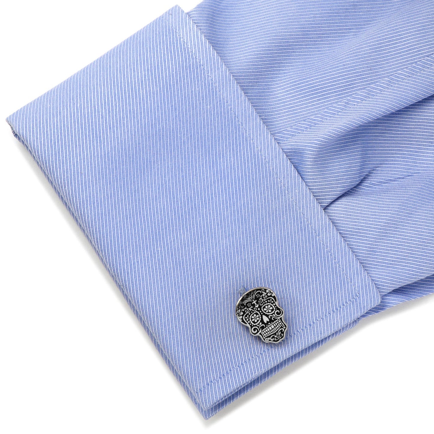 Silver Day of the Dead Cufflinks - My Men's Shop