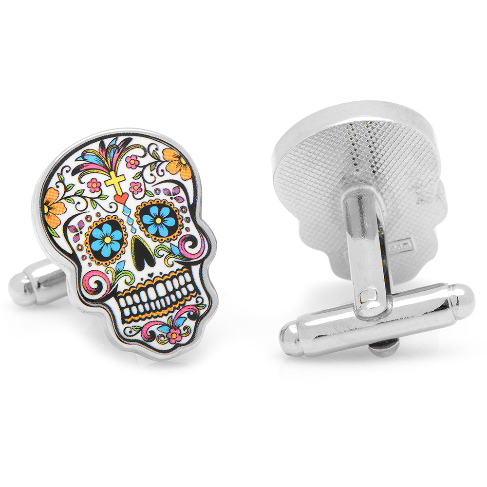 Day of the Dead Skull Cufflinks - My Men's Shop