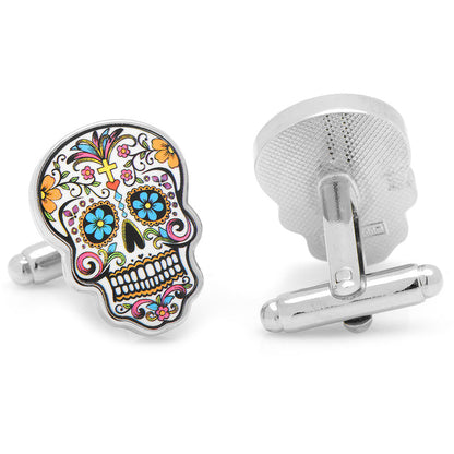 Day of the Dead Skull Cufflinks - My Men's Shop