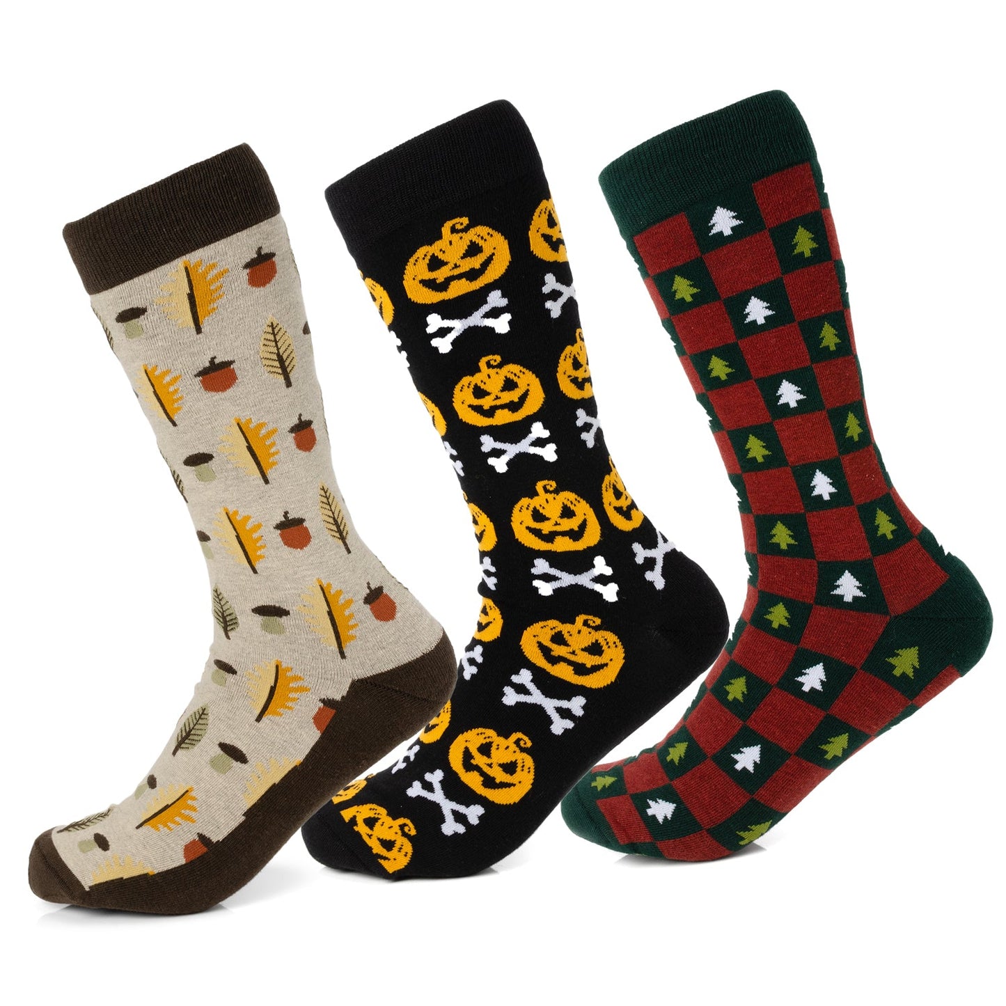 Conjunto de calcetines de la temporada de otoño