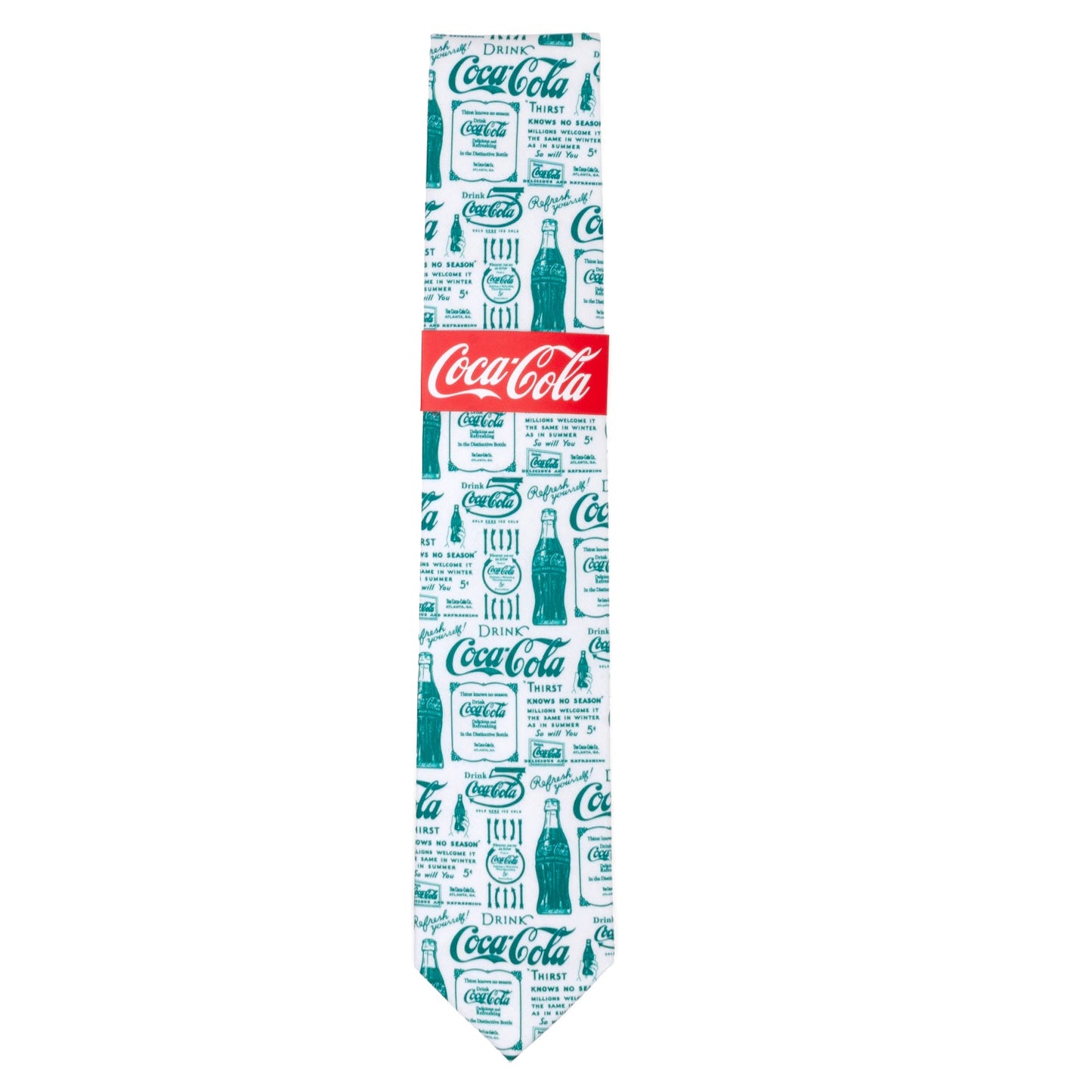 Corbata de hombre Coca-Cola Botella Verde