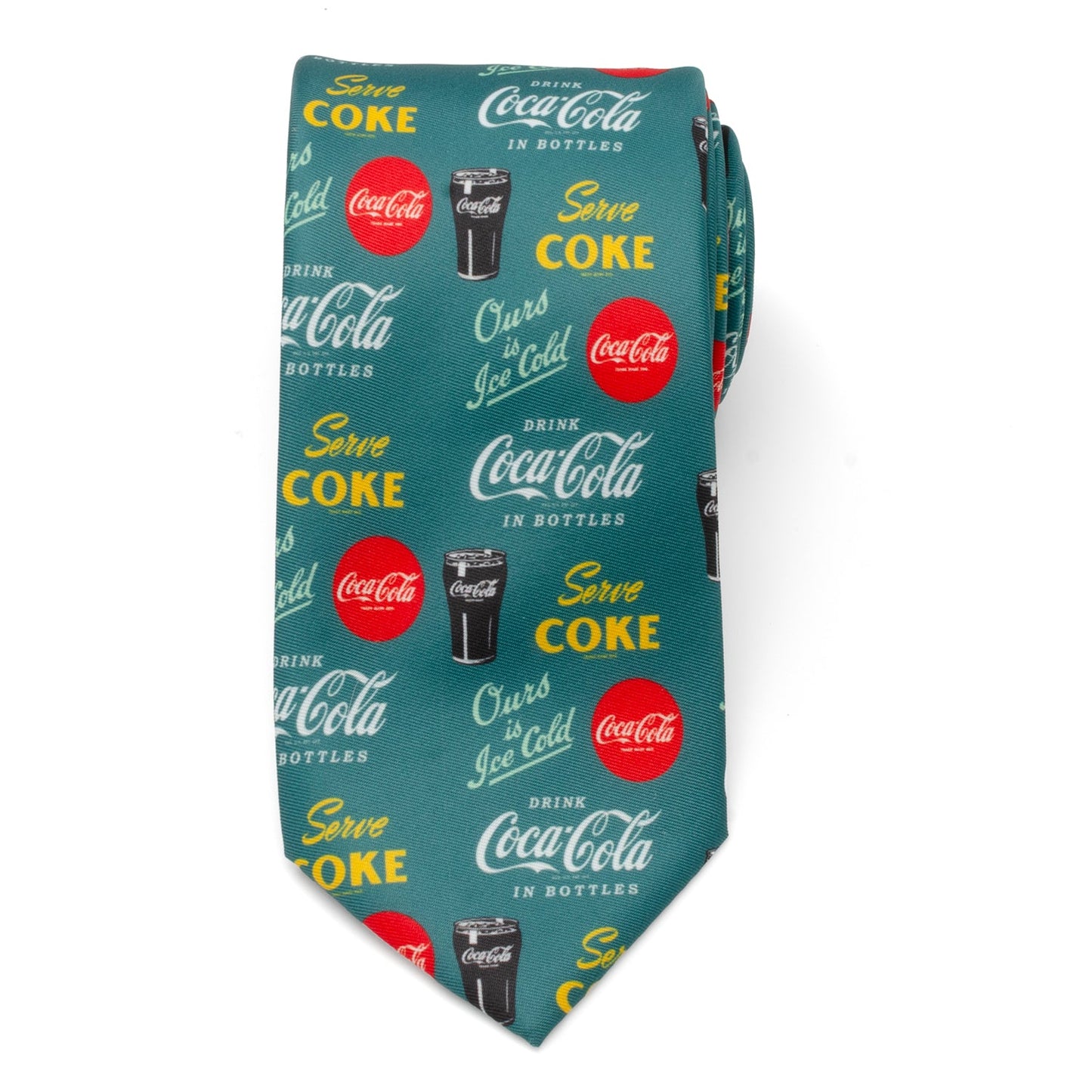 Coca-Cola Green Men's Tie - My Men's Shop