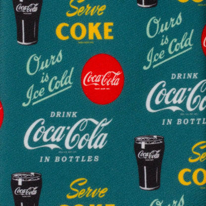 Corbata verde de Coca-Cola para hombre