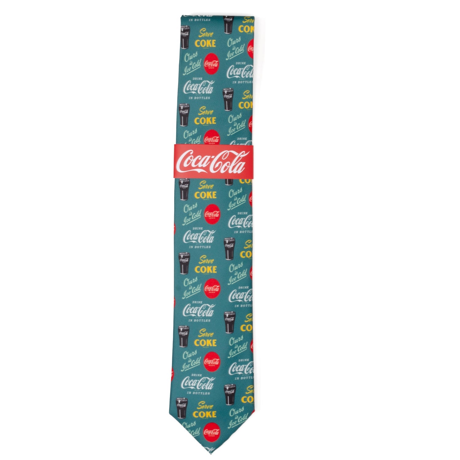 Coca-Cola Green Men's Tie - My Men's Shop