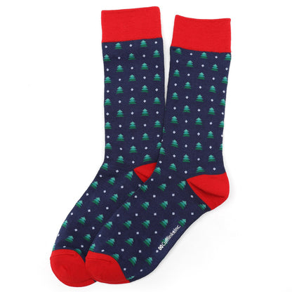 Set de regalo de corbata y calcetines para árbol de Navidad