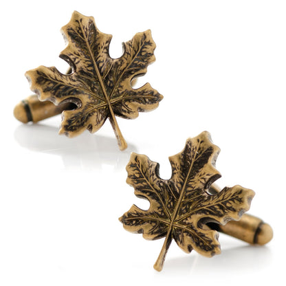 Gemelos 3D de hoja de arce