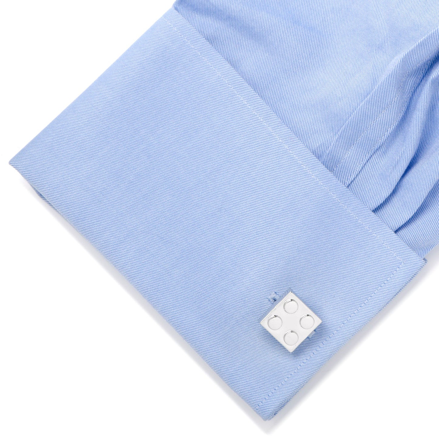 Silver Building Block Cufflinks - My Men's Shop