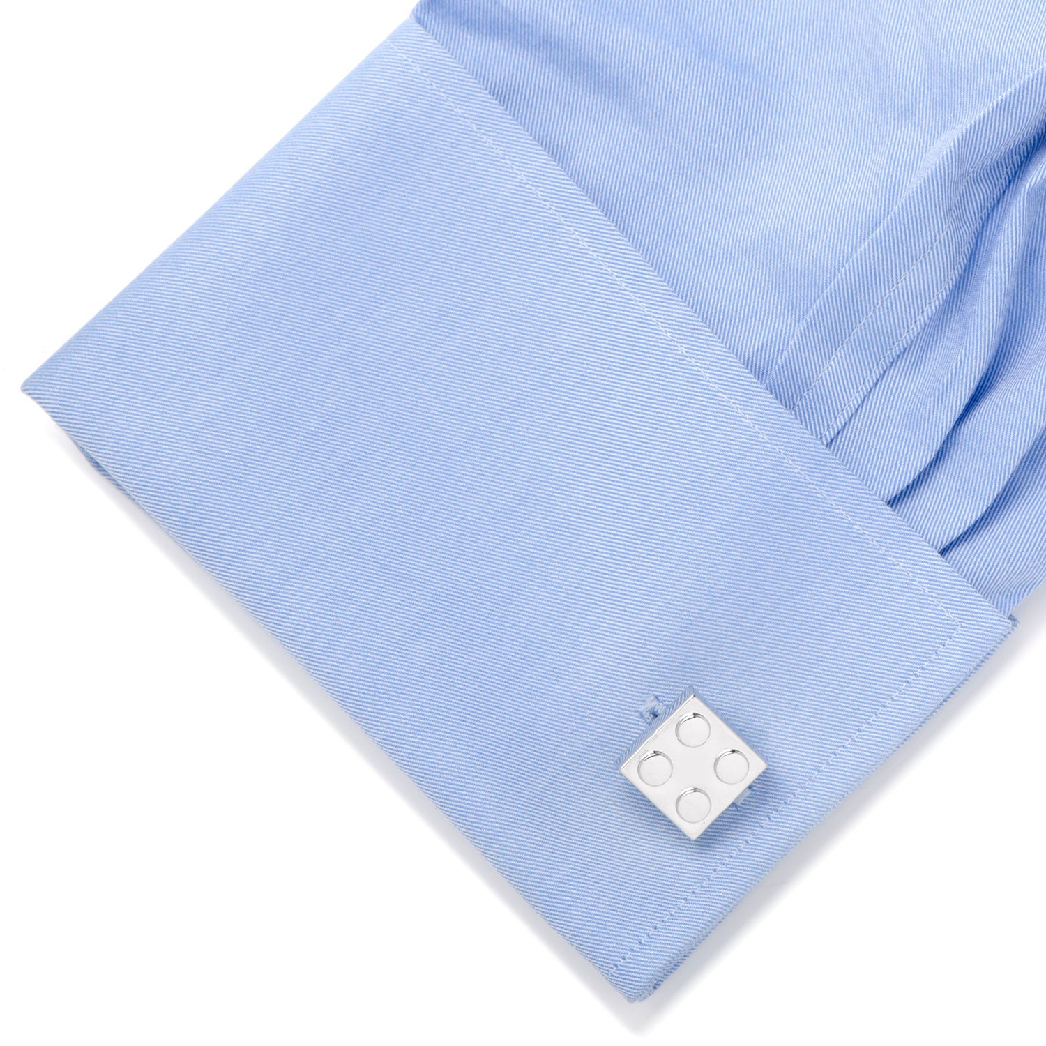Silver Building Block Cufflinks - My Men's Shop
