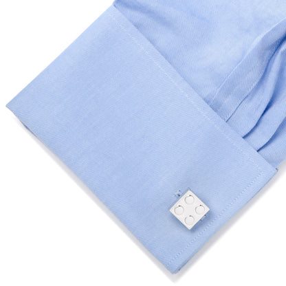 Silver Building Block Cufflinks - My Men's Shop