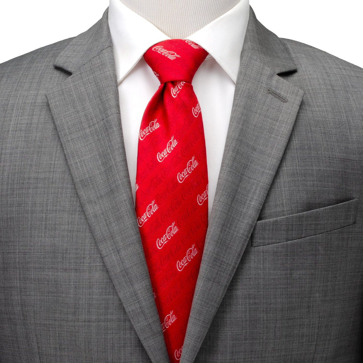 Coca-Cola Logo Red Men's Tie - My Men's Shop