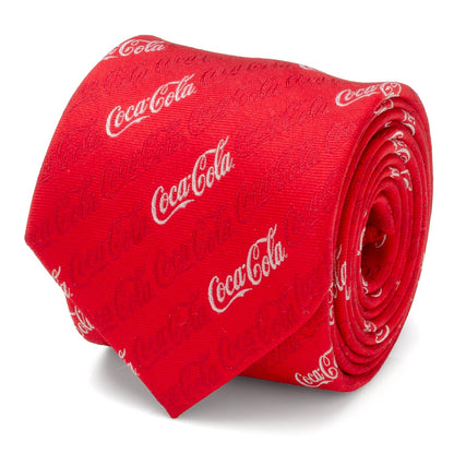 Coca-Cola Logo Red Men's Tie - My Men's Shop
