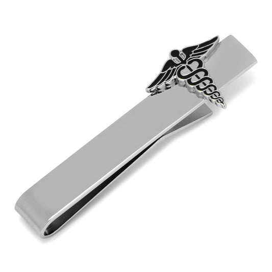 Barra de Corbata Caduceo Médico