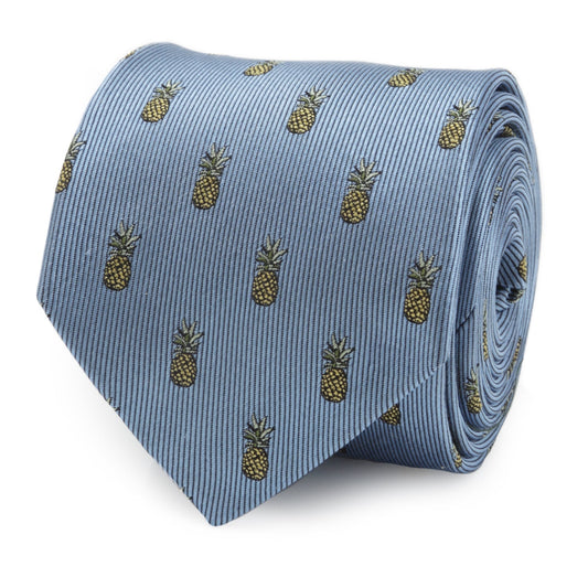Corbata de hombre con piñas